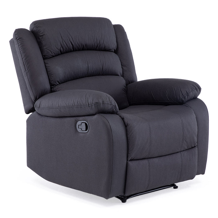 Berger 1 Cuerpo Reclinable Moderno Negro New Praga