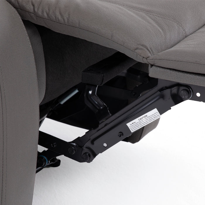Berger 1 Cuerpo Reclinable Moderno Gris New Praga