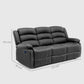 Sofá 3 Cuerpos Reclinable Eléctrico Moderno New Praga