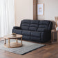 Living Reclinable Eléctrico 1 Sofá 3 Cuerpos + 2 Bergers New Praga