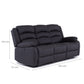 Living Reclinable Eléctrico 1 Sofá 3 Cuerpos + 2 Bergers New Praga