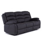 Living Reclinable Eléctrico 1 Sofá 3 Cuerpos + 2 Bergers New Praga