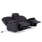 Living Reclinable Eléctrico 1 Sofá 3 Cuerpos + 2 Bergers New Praga