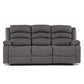 Living Reclinable Eléctrico 1 Sofá 3 Cuerpos + 2 Bergers New Praga