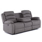 Living Reclinable Eléctrico 1 Sofá 3 Cuerpos + 2 Bergers New Praga