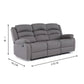 Living Reclinable 1 Sofá 3 Cuerpos + 2 Bergers New Praga