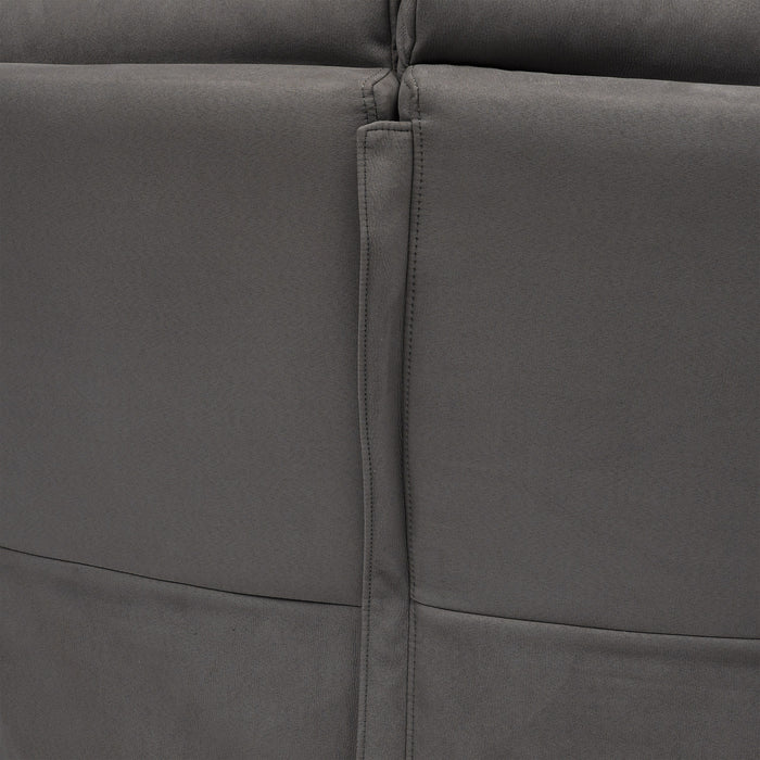 Sofá Seccional Reclinable Living Arizona Gris
