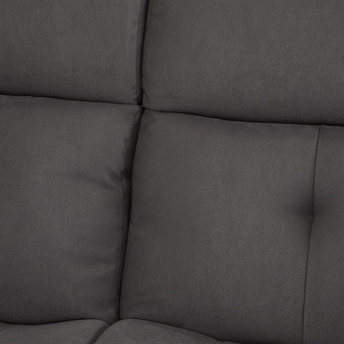 Sofá Seccional Reclinable Living Arizona Gris