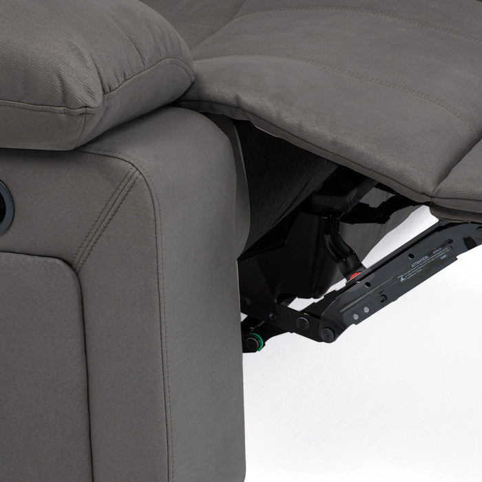 Sofá Seccional Reclinable Living Arizona Gris