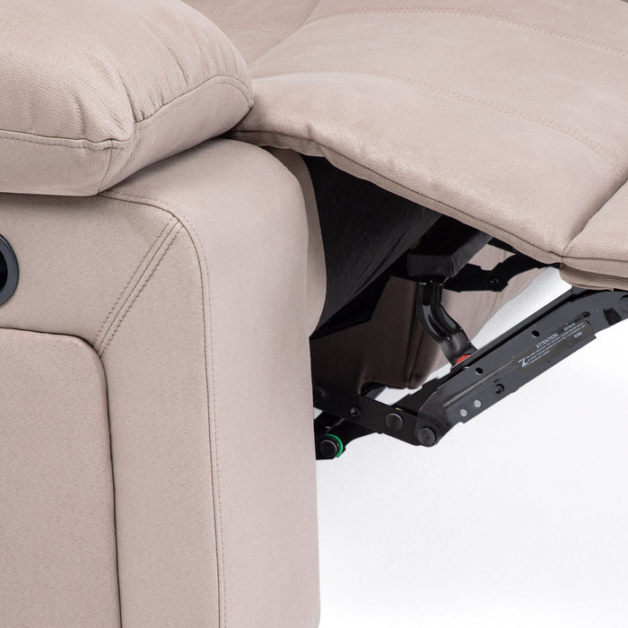 Sofá Seccional Reclinable Living Arizona Beige