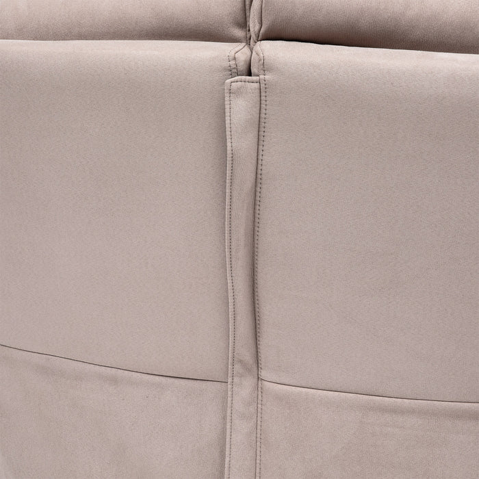 Sofá Seccional Reclinable Living Arizona Beige