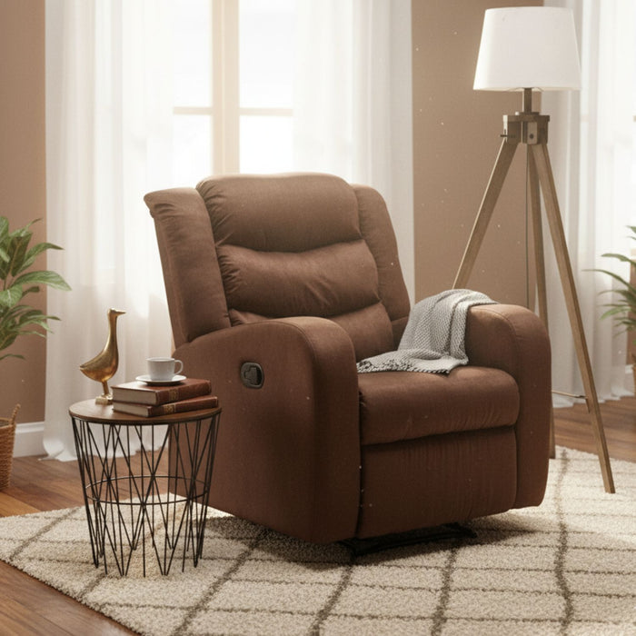 Berger Masajeador Reclinable Café con Control Remoto