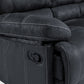 Living Reclinable 3 Cuerpos - Castle 1 Sofá 3 Cuerpos + 2 Bergers