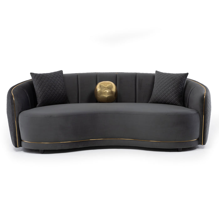 Sofá Moderno Elegante Diana 3 Cuerpos