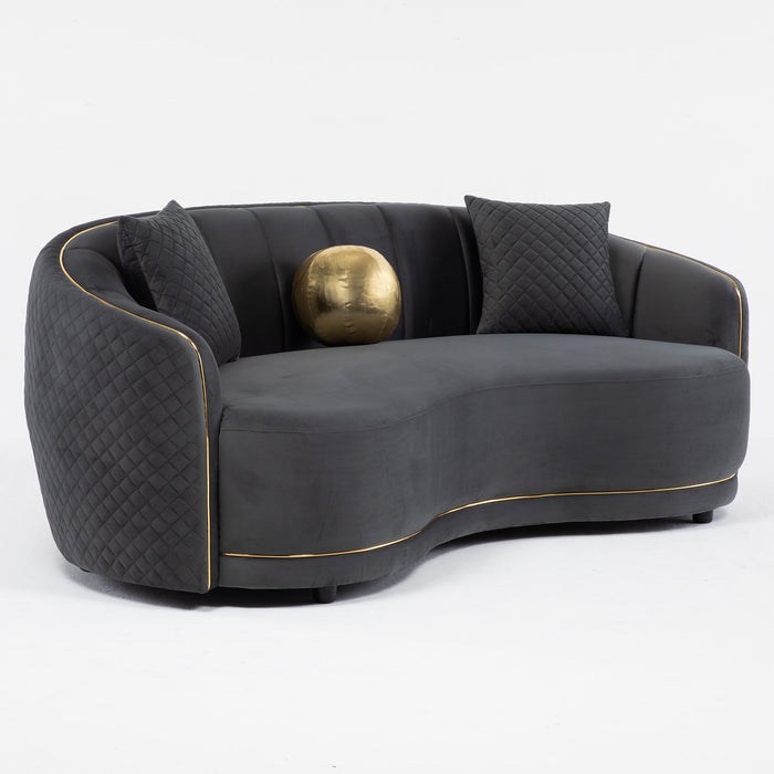 Sofá Moderno Elegante Diana 3 Cuerpos