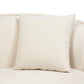 Sofá Curvo Beige Elegante Isidora 2 Cuerpos