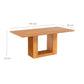 Juego de Comedor Elegante Madera Rectangular 8 Sillas Ariela