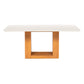Juego de Comedor Elegante Madera Rectangular 8 Sillas Ariela