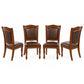 Mesa de Comedor Ovalada 4 Sillas - Tradicional Delclair