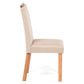 Juego de Comedor Elegante Madera Estela Rectangular 4 sillas