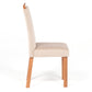Juego de Comedor Elegante Madera Estela Rectangular 4 sillas