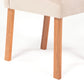Juego de Comedor Elegante Madera Estela Rectangular 4 sillas