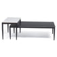 Mesa de Centro Rectangular Elegante Blanca Marbella