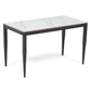 Mesa de Centro Rectangular Elegante Blanca Marbella