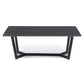 Mesa de Centro Rectangular Elegante Blanca Marbella