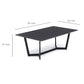 Mesa de Centro Rectangular Elegante Blanca Marbella