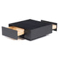 Mesa de Centro Elegante Blanca con Negro Murcia