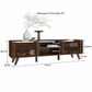 Rack De Madera Solida Rian Café