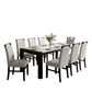 Juego de Comedor 8 Sillas Moderno Belice Blanco