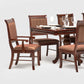 Mesa Comedor Tradicional + 4 Sillas y 2 Sitiales Ternara