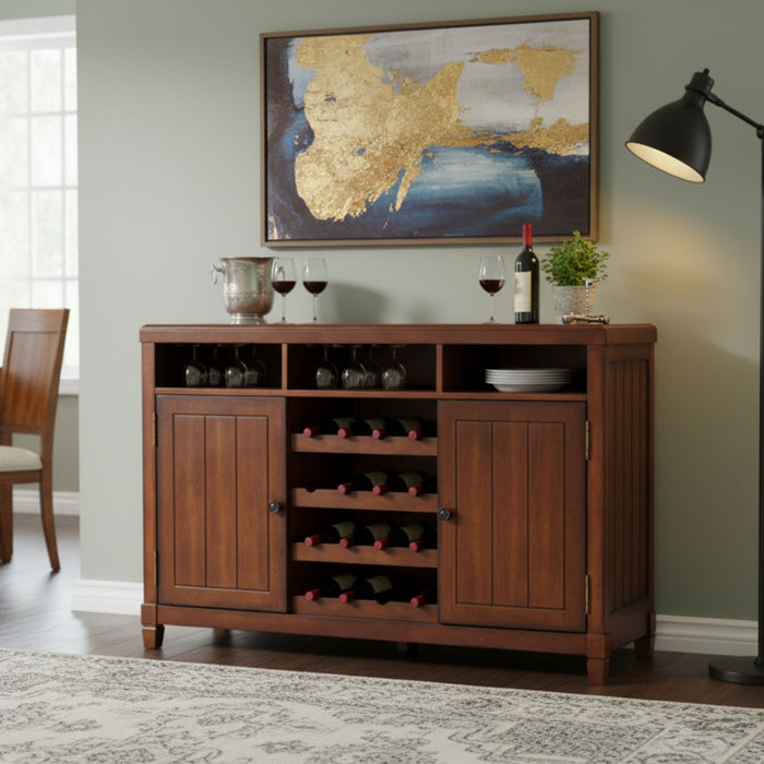 Buffet De Madera Vaetz Greenwood Café