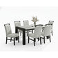 Juego de Comedor 6 Sillas Moderno Belice Blanco