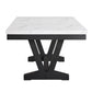 Mesa de Comedor Elegante Rodeus Rectangular