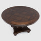 Mesa de Comedor Circular 4 Sillas - Tradicional Delclair