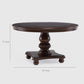 Mesa de Comedor Circular 6 Sillas - Tradicional Delclair
