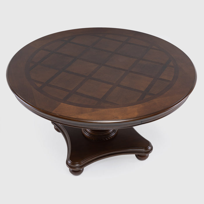Mesa de Comedor Circular 6 Sillas - Tradicional Delclair