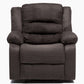 Berger Reclinable 1 Cuerpo - Moderno Martell Terciopelo Elephant