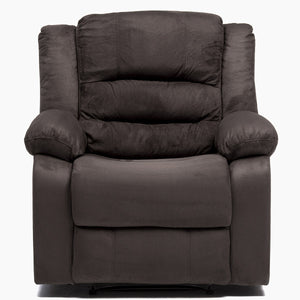 Berger Reclinable 1 Cuerpo - Moderno Martell Terciopelo Elephant