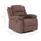 Berger Reclinable 1 Cuerpo - Moderno Martell Terciopelo Elephant
