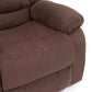 Berger Reclinable 1 Cuerpo - Moderno Martell Terciopelo Elephant
