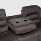Living Reclinable 3 Cuerpos - Martell 1 Sofá 3 Cuerpos + 2 Bergers