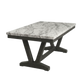 Mesa de Comedor Elegante Rodeus Rectangular