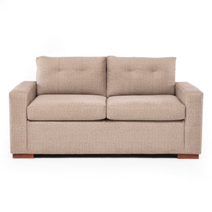 Sofá 2 Cuerpos Elegante Beige Galena