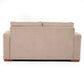 Sofá 2 Cuerpos Elegante Beige Galena