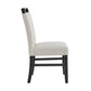 Sillas de Comedor Elegante Belice Blanco Pack 2 Unidades