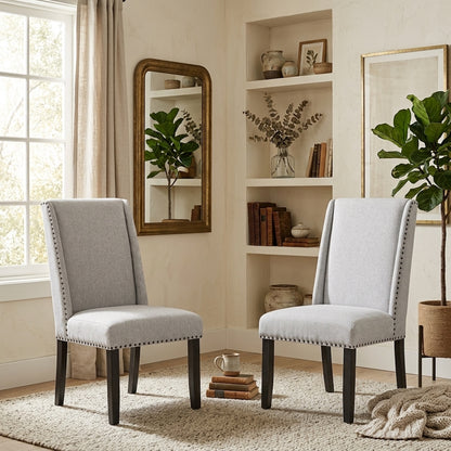Sillas de Comedor Elegante Rodeus Pack 2 Unidades